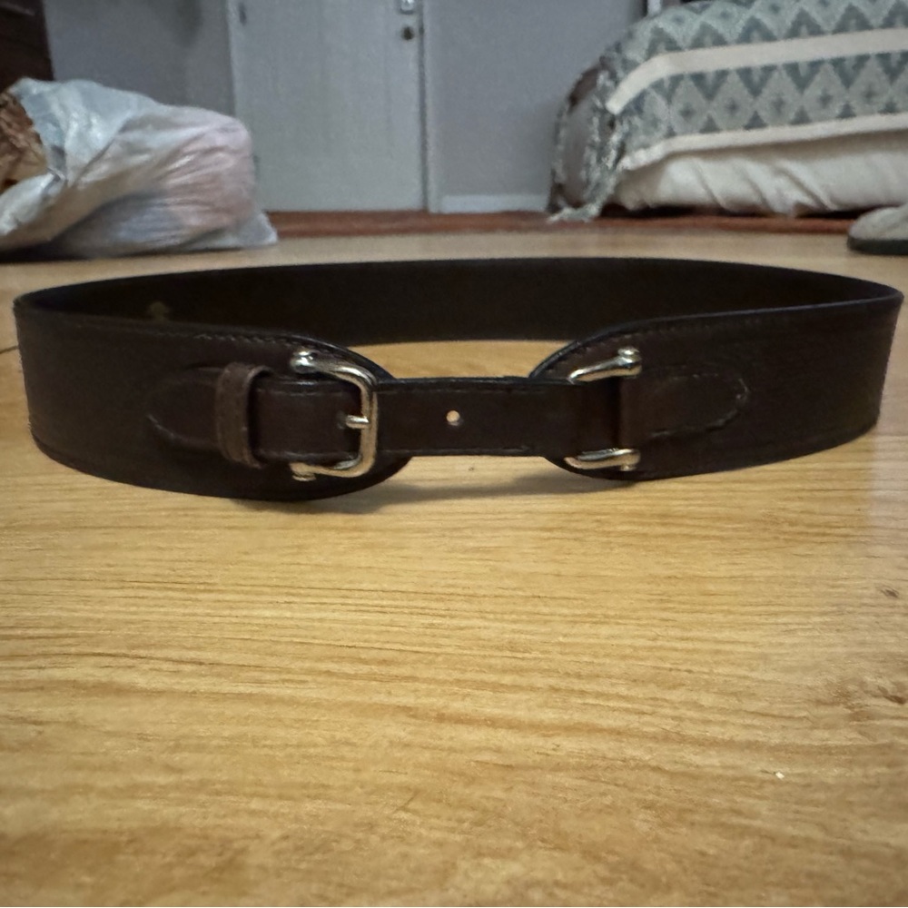 Gucci Horsebit Brown Leather Belt Tom Ford